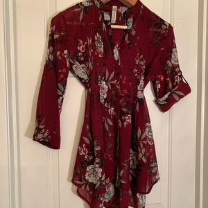 American Rag sheer blouse